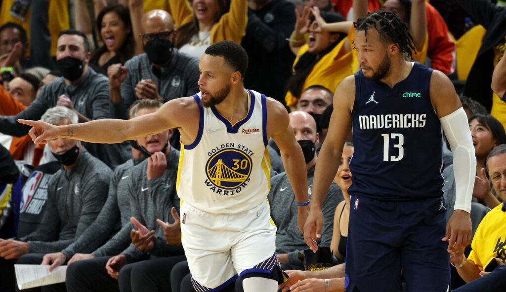 Remontada espectacular de Golden State frente a Dallas juego 2 final conferencia oeste