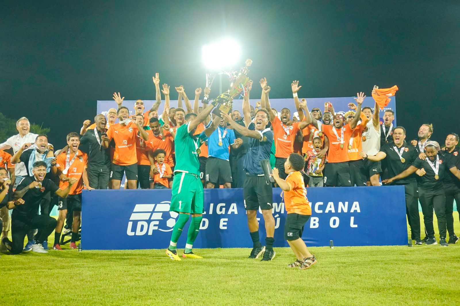 Cibao FC celebra ser campeón de la Copa LDF 2025