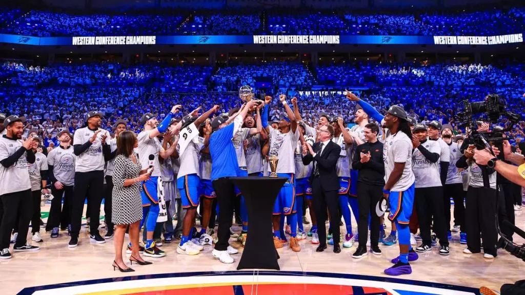 Oklahoma City Thunder llega a la final de la NBA al vencer a Minnesota Timberwolves