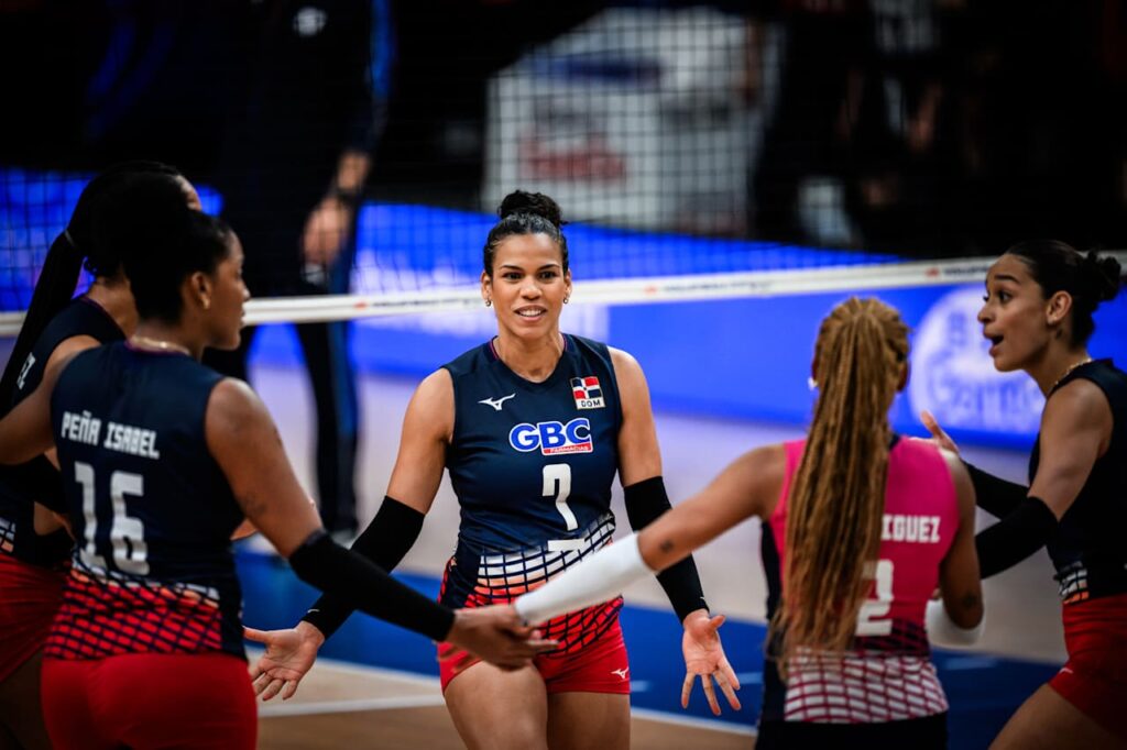 Las Reinas el Caribe celebran ajustado triunfo ante Corea del Sur en Liga de Naciones