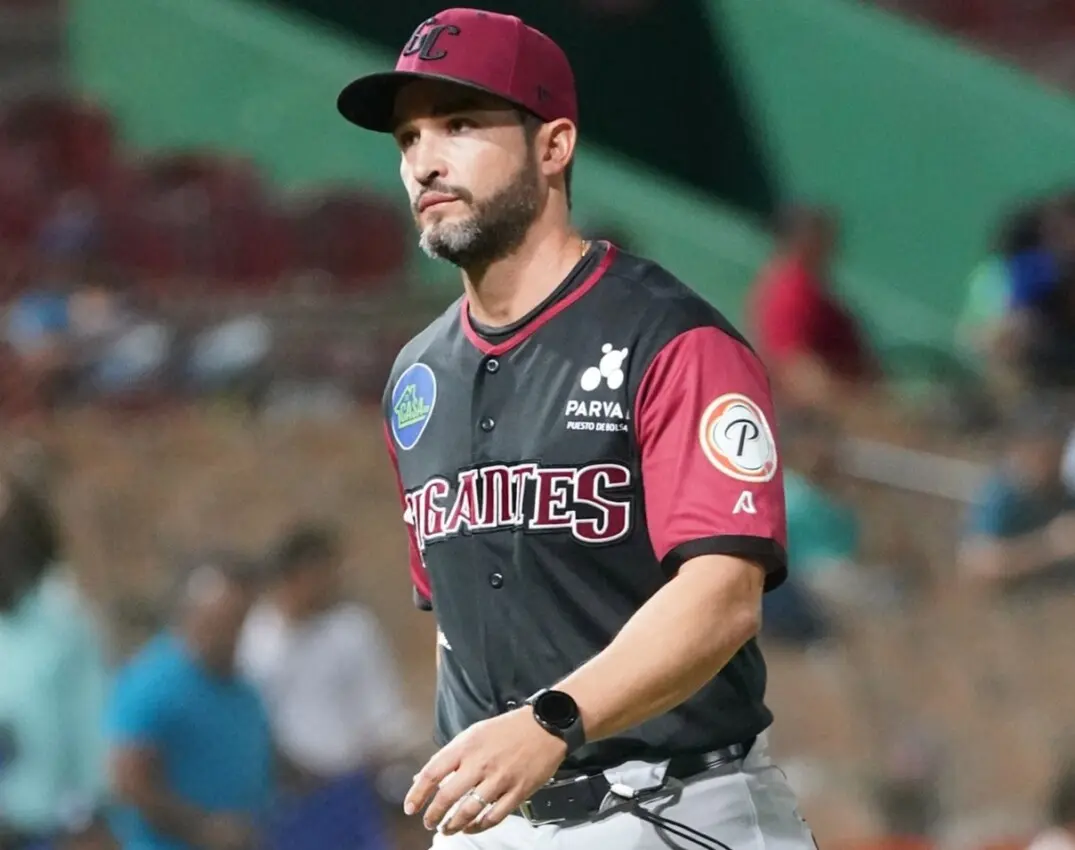 José Leger, dirigente despedido por parte de los Gigantes del Cibao