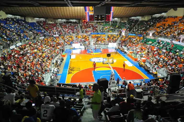 Arena del Cibao Oscar Gobaira donde se celebra el Baloncesto Superior de Santiago