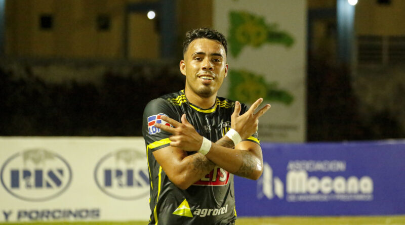 Alexander Rondón anoró gol en la victoria de Moca FC frente a Cibao FC en apertura LDF 2026