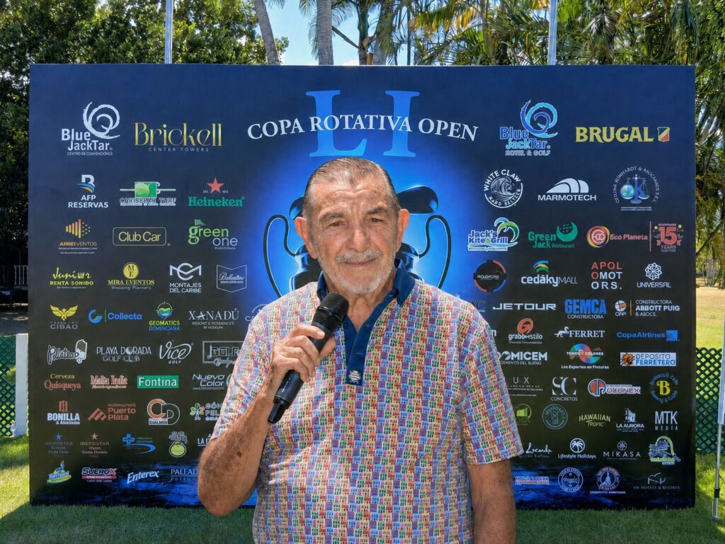 “Don Nano” Ortega, leyenda viva del golf, recibe homenaje en histórica Copa Rotativa